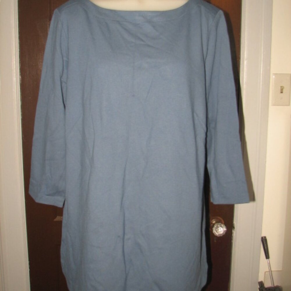 J Jill nwt women's sz xl tunic length long sleeve dress